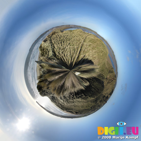 SX01613-01649 View top of sand dune Tramore Burrow Circle Planet